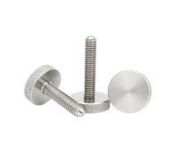 2-10pcs M2/M2.5/M3/M4/M5/M6/M8/M10 Viti a pomello striato in acciaio inoxydabile per pareti a tende, M4x20mm