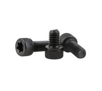 2-10pcs M3/M4/M5/M6/M8/M10/M12 Viti meccaniche Torx con testa cilindrica a bocca esagonale interna in acciaio al carbonio, M5x6mm