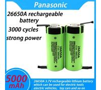 2-10PCS Originale Panasonic 26650A 26650 5000mah 3.7V Batterie Al Litio Ad Alta Capacità Ricaricabili Per Torcia Elettrica Auto Elettrica
