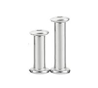2-10SET M3 M4 M5 M6 M8 M10 Acciaio Inox 304 Rivetto for Mobili Con Testa Esagonale Piatta E Incassata, Connettore, Inserto, Manicotto Di Giunzione, Dado A Cappuccio(M4x25x5 x 10set)