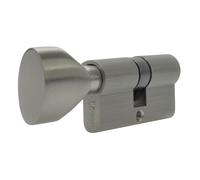 2 -10x Cilindro con Pomolo 60mm 30/30 Porta Zylinder Serratura con Chiavi Uguali