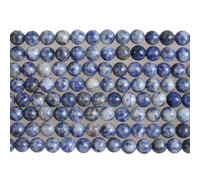2-12MM Naturale Blu Dot Perline di Pietra Sodalite Rotondo Perle sciolte per la creazione di gioielli 10mm Intorno 36beads