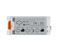 2,13 Pollici LoRa E-Ink Display Modulo, ESP32-S3 USB C Con SX-1262 LoRa Support WiFi BLE Meshtastick per Arduino (Con Guscio in Acrilico + Antenna)
