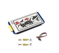 2.13inch E-ink Display HAT 250x122 Resolution 3.3V/5V Three-Color e-paper Display eink Screen for Raspberry Pi Zero/Zero W/Zero WH/2B/3B/3B+ Jetson Nano,SPI Interface