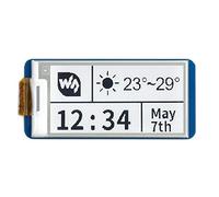 2.13inch E-Ink Display Module 250×122 Pixels Black White Two Color E-Ink Screen epaper for Raspberry Pi Pico Mini Board,Partial Refresh,SPI Interface,Wide Viewing Angle