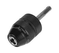 2-13mm Capacità Metallo Tornio senza chiave Drill Tornello convertitore Chuck con adattatore for trapano motore elettrico Utensili elettrici Accessori Foratura Fresatura