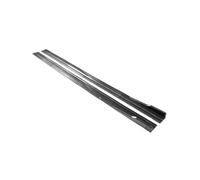 2.18m/2m Universale Auto Minigonne Laterali Parafanghi Splitter Paraurti Sportivo Stile Per Benz Minigonne Laterali Alettoni Laterali(2m Carbon Fiber)