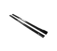 2.18m/2m Universale Auto Minigonne Laterali Parafanghi Splitter Paraurti Sportivo Stile Per Benz Minigonne Laterali Alettoni Laterali(2.18m Bright Black)