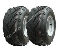 2 - 18x9.50-8 Atv Pneumatici Su Quattro Borchie Cerchio 18 950 8 Trail E Strada