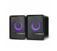 2.1Combinazione di altoparlanti USB per computer, qualitÃ audio HIFI con Bi-Amp e canale audio a spirale, bassi a membrana a doppia vibrazione, per