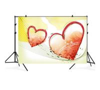 2.1m x 1.5m San Valentino Photo Party Layout Puntelli Fotografia Sfondo Panno (0