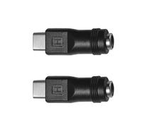 2/1Pack Tipo C Adattatore di Alimentazione Tipo C Maschio A DC5.5x2.1mm Femmina Adattatore di Alimentazione Per Il Dispositivo di Ricarica DC5521/USB C Connettori