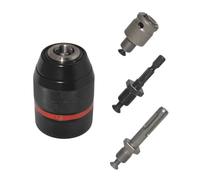 2/1PC Mandrino for Trapano Heavy Duty 1/2-20UNF Adattatore for Mandrino for Trapano 1.5-13mm Convertitore a Cambio Rapido Codolo Esagonale/SDS/Strumenti Presa (Color : 1PC Set D)