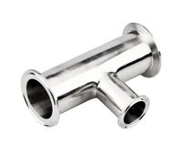2" * 2" * 1.5" Reducing Tee 3 Way Tri Clamp Type Weld Ferrule For Homebrew, T Type Reducer Tube,SS304