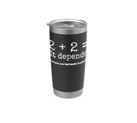 2 + 2 = Dipende Bicchiere termico in acciaio inox doppia parete