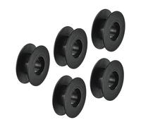 2,2" Filo Bobine,20pz Plastica Bobina Catena Nastro,Nero