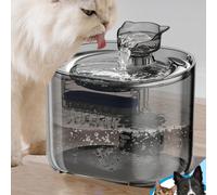 2,2 l/74,5 oz/0,58 galloni Fontana automatica per animali domestici a forma di gufo, pompa dell'acqua ultra silenziosa, adatta per gatti e cani di taglia media/piccola, la pompa di ricambio può essere
