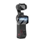 2+2 pellicole proteggi schermo e lente protettiva per Insta360 Luna Pro | 9H Vetro Temperato HD Anti-graffio Anti-esplosione 0.33mm Ultra-sottile Anti-impronta Anti-grasso per Action Camera