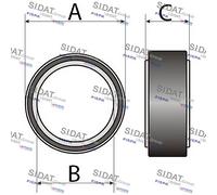 2.2042 KRIOS Cuscinetto, Albero compressore