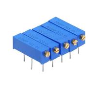 2-20pcs 3006P Multi-turn Adjustable Trimpot Trimmer Potentiometer 1K 2K 10K 20K 50K 100K ohm 102 202 103 203 503 104(1 SET,104 100K Ohm)