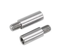 2-20pcs M2/M2.5/M3/M4/M5/M6 Spaziatori rotondi maschio-femmina in acciaio inoxydabile, M3x4+6mm