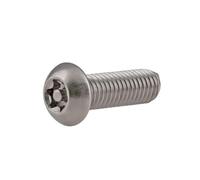2-20pcs M3/M4/M5/M6/M8/M10 Viti di sicurezza Torx con testa ovale in acciaio inoxydabile con perno, M8x40mm