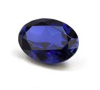 2,25 pietre preziose naturali certificate blu Zircon Cubic Zircon per uomini e donne S-B0BF9WNJG7, argento, zaffiro creato, argento, Zaffiro sintetico