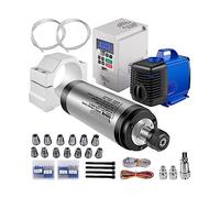 2.2KW ER20 Kit motore mandrino raffreddato ad acqua Mandrino e inverter for raffreddamento staffa for da 80 mm Pompa dell'acqua 75 W Funzionamento Stabile