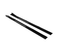 2.2m Minigonne Laterali Estensione Rocker Splitter Diffusore Winglet Ali Per Infiniti Q50 Sport Modelli 2014 2015 2016 2017 JUNOOS(Glossy Black)