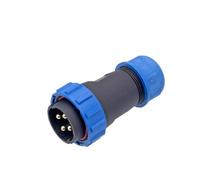 2/3/4/5/6/7/9/10/12 Core SP28 IP68 Waterproof Connector SD28 Industrial Cable Aviation Plug Male Female Docking Socket(Dark Grey,6p)