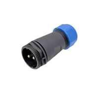 2/3/4/5/6/7/9/10/12 Core SP28 IP68 Waterproof Connector SD28 Industrial Cable Aviation Plug Male Female Docking Socket(Silver,4P)