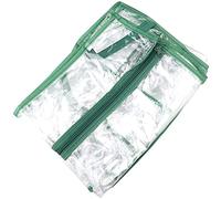 2/3/4/5 Serra Copertura in PVC Wih Roll-Up Cerniera Porta Pianta Coltiva Borse Pieghevole Trasparente Tenda Forniture per Piantare Roll-Up Cerniera Porta Borse per Piante