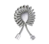 2/3/4 metri Spring Shower Pantaloni - Tubo flessibile in plastica Connect con attacco universale G1/2, tubo dell'acqua anti-avvolgimento per bagno WC e bidet spray (3 m)