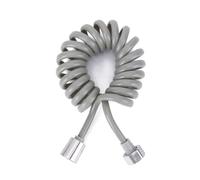 2/3/4 metri Spring Shower Pantaloni - Tubo flessibile in plastica Connect con attacco universale G1/2, tubo dell'acqua anti-avvolgimento per bidet da bagno (2 m)