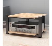 2.3.4 Rack AV/Rack per Lettore CD, Torre Rack SteRack, Rack per l'archiviazione di contenuti di intrattenimento, Acciaio Ispessito, Rack/Mobile per l'archiviazione di contenuti per Soggiorno