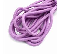 2/3/5/10M 5mm Elastico Rotondo Colorato Elastici in Gomma per Giacche, Tende, Vestiti, Corda Elastica Altamente Elastica, Accessori per Cucito Fai da Te-62Viola Chiaro-5mm-5Metri