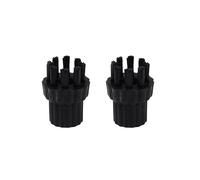 JrEam 2/3/5/10x Nylon Brushes Steam Cleaner Nylon Brush Head Replacement Parts Fit for Steam Mop Steam Cleaner Parts Home Appliance (Color : 2pcs)