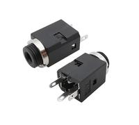 2/3/5 pezzi 3,5 mm 3/4/5 pin presa verticale presa femmina jack con vite 3,5 connettore for cuffie audio PJ-341 foro for auricolare(5Pin,5Pcs)