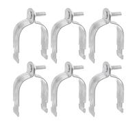 2-3/8" EMT Puntone Morsetti Acciaio per Condotto Rigido e Tubo 6pz Universale
