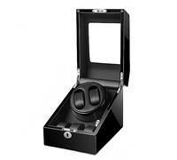 2+3 Carica Orologi Automatico Con Motore Silenzioso Custodia for Il Display Luce LED Blu Scatola Orologi Automatici Con Motore Silenzioso (Color : A, Size : 2+3)