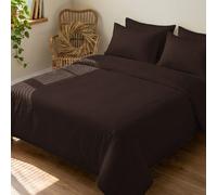 2/3 pezzi Set Copripiumino, Set Biancheria da Letto, Set Copripiumino Tinta Unita Delicato sulla Pelle, Set Copriletto Stile Semplice, Comodo e Morbido Traspirante, Ideale Come Regalo di Pasqua, Per R