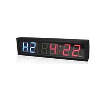 2.3'' Timer da palestra LED Timer a intervalli Allenamento e tempo di riposo Cronometro alternativo for il conto alla rovescia(GI2B-2.3R-blueband)