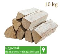 Legna da Ardere 10 kg Per Stufa e Camino Braciere Griglia Cestello per il Fuoco Ceppi 33 cm Flameup