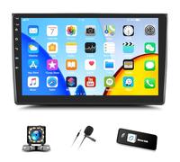 2 + 32G Android 13 Autoradio per Audi A4 S4 RS4 B6/B7 8E 2000-2008 con Mirror Link, 9 pollici HD 1080P Touch Screen con Bluetooth WiFi Navigazione GPS FM/RDS USB SWC + telecamera di