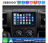 2+32G Carplay Autoradio Android 14 GPS NAVI per Fiat Ducato Peugeot Boxer Jumper