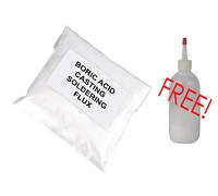 2.3kg Acido Borico Polvere Deoxidizing Metallo Pressofuso Flusso di Fusione Oro