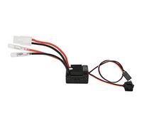2-3S 60A Waterproof Brushed ESC with 6V/3A BEC, Electronic Speed Controller for 1/10 RC Car, High Heat Dissipation and Multiple Protection Features