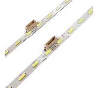 2 4 10pcs Striscia di retroilluminazione LED compatibile con modelli TV da 55 pollici tra cui UE55RU7472U UE55RU7092U UE55RU7172U UE55RU7406U UE55RU7025K UE55RU7120U UE55RU7170S UE555K(4 PCS FOR 2 TV)