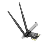 2.4/5.8GHz AX900Mbps Adattatore PCIe 5.4 PCIe compatibile con Bluetooth Modulo scheda di rete WiFi 6 Con 2x3dBi SMAs Antenne Kit Scheda di rete PCIe