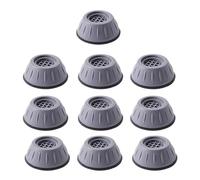 2/4/6/8/10/12 Pezzi Supporto For Lavatrice Con Cancellazione Di Urti E Rumore, Cuscinetti Antiscivolo In Gomma Anti-camminamento For Piedini For Asciugatrice E Lavatrice(10pcs)
